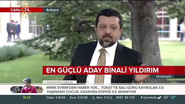 En güçlü aday Binali Yıldırım