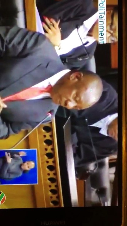  1st time seeing President Matamela angry 