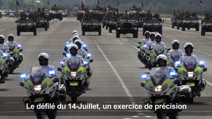 Pour le défilé du 14-Juillet, des répétitions millimétrées
