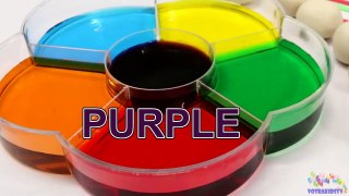 Learn Colors for Children Toddlers Babies Dye Coloring Play Doh Toys - Learning Colours Video for Ki
