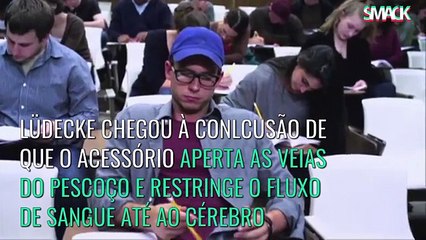 Usar gravata pode ser perigoso para a saúde