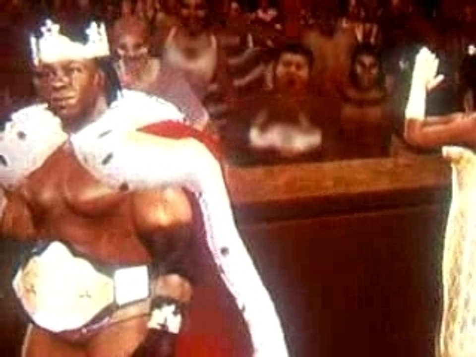 WWE SmackDown Vs Raw 2008 King BooKer And Queen Sharmell Ent