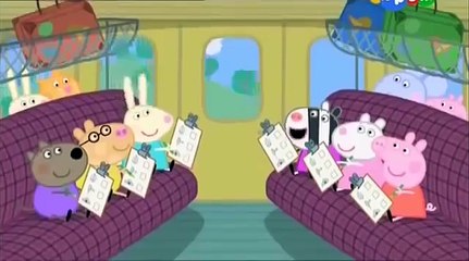 Хрюшка Пепа Поездка НА ПОЕЗДЕ развивающий мультик