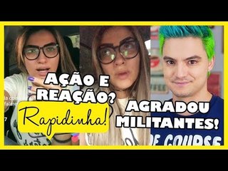 ”Me descontrolei” diz THAYSE TEIXEIRA após INSULTAR FÃ em LIVE | FELIPE NETO agrada MILITANTES