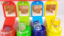 Learning Color Special Disney Pixar Cars Lightning McQueen Mack Truck slime for kids car toys