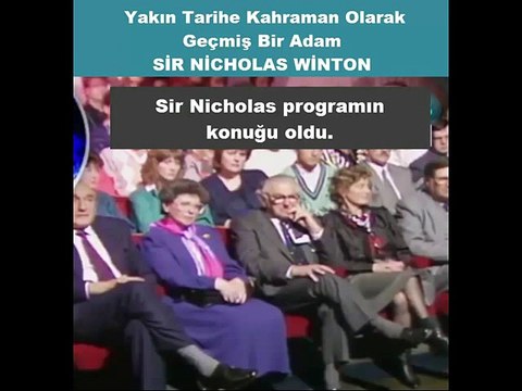 Nazi Kamplarından Çekoslavak Çocukları Kurtararak Onların Savaş Kurbanı Olmasını Engelleyen Sir Nicholas Winton
