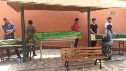 Piraziz'de Boğulan 3 Çocuk Son Yolculuklarına Uğurlandı