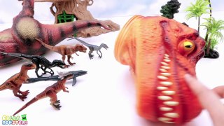 Dinosaurs are dangerous. Tyrannosaurus Eat Jurassic World2 Fallen Kingdom Dinosaur Toys! Rex