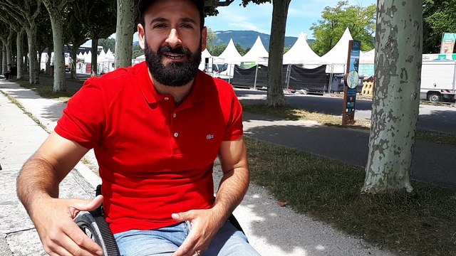 Aix-les-Bains : le champion paralympique de tennis Michaël Jeremiasz à Musilac