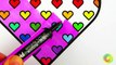 Super Coloring Pages Hearts | How to Draw and Color Heart Fun Kids Coloring #part 149