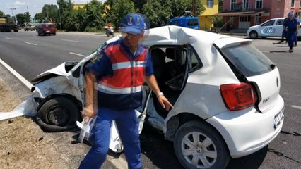 Samsun'da trafik kazası: 2 ölü, 2 yaralı