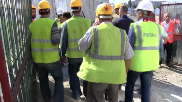 1- İstanbul Metro İnşaatında Kaza 1 İşçi Öldü