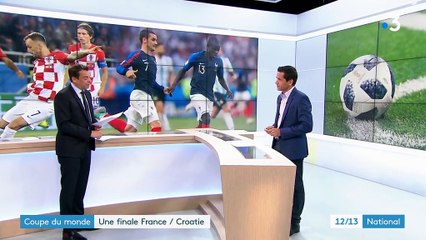 Coupe du monde : une finale France-Croatie
