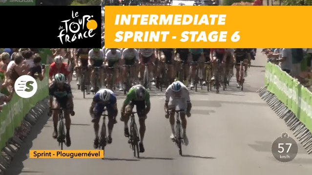 Sprint intermediaire / Intermediate sprint - Étape 6 / Stage 6 - Tour de France 2018