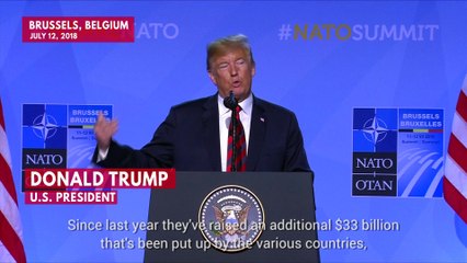 Donald Trump Says U.S. Commitment To NATO 'Remains Very Strong'