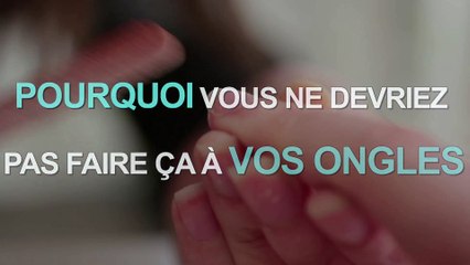 Ongles : 3 habitudes à risque