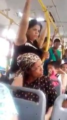 Mãe apanha a filha a pedir dinheiro para a droga no autocarro em seguia