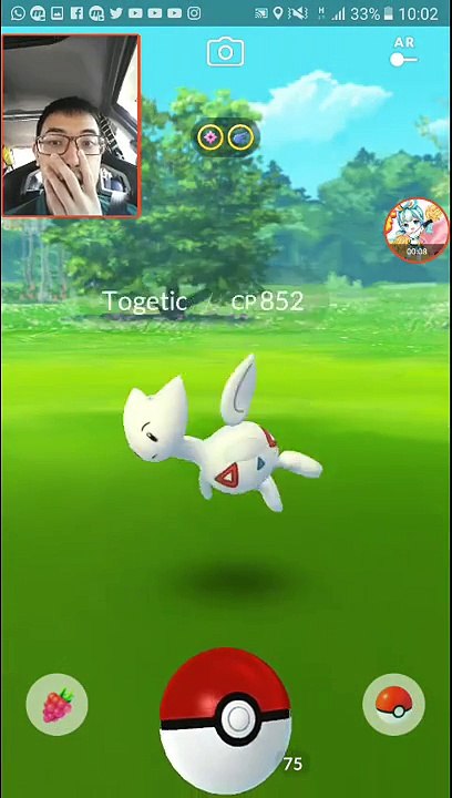 *OMG* Wild TOGETIC + CRITICAL Capture [Pokemon GO]【#18】