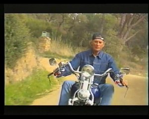 Johnny Hallyday - Moto et plage - 1992
