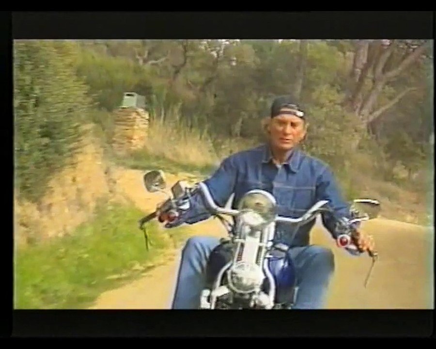 Johnny Hallyday - Moto et plage - 1992