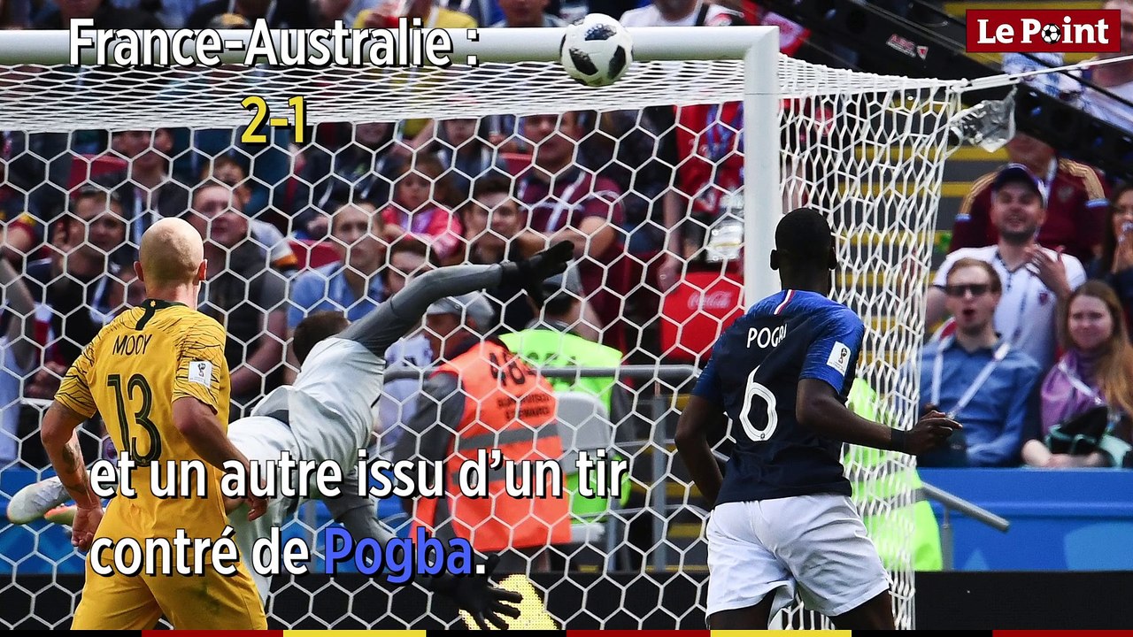 Le parcours de la France à la Coupe du monde 2018