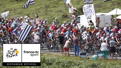 Tour de France 2018 : Le peloton à l'assaut de la côte de Mûr-de-Bretagne