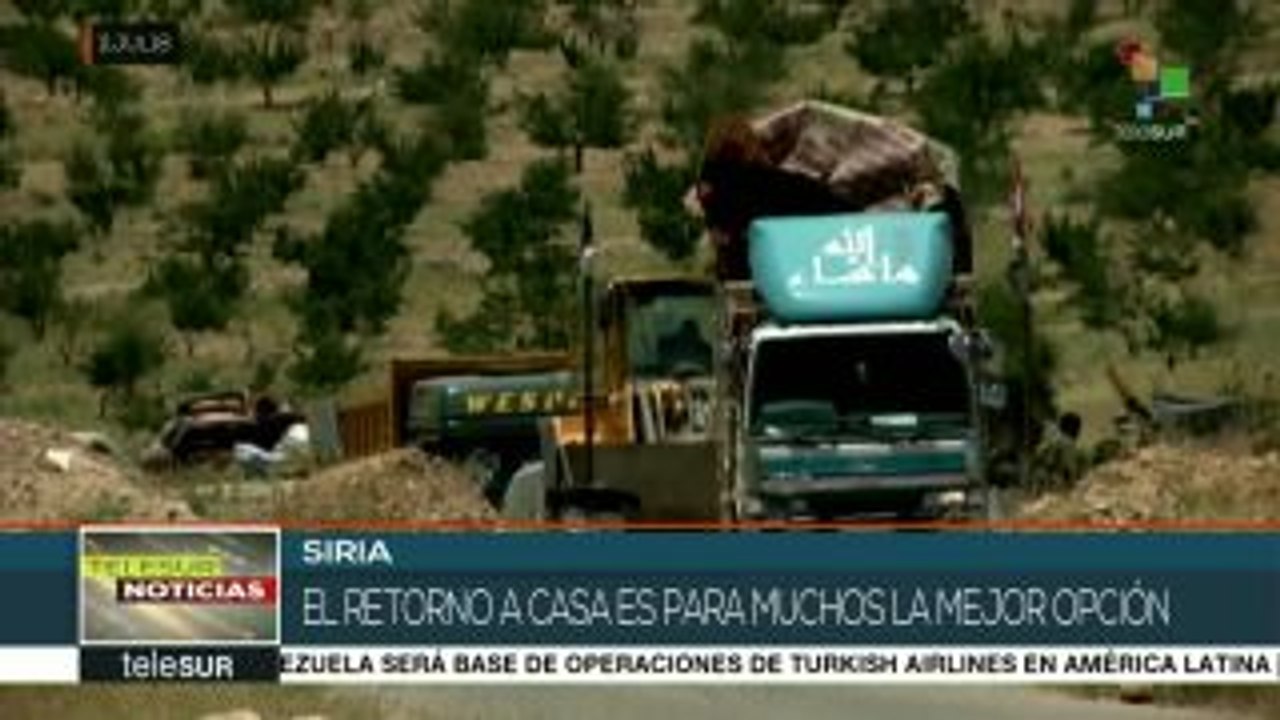 Siria:liberada gran parte de Daraa; desplazados retornan a sus hogares