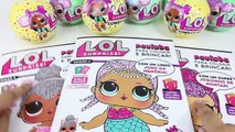 BONECA LOL SURPRISE COLORINDO REVISTA LOL COM DESENHOS E ATIVIDADES CHERRY E BRR DOLL SERIES 2