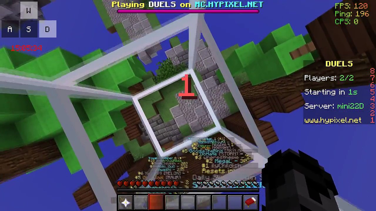 SKYWARS ДУЭЛИ 5 ПОБЕД ПОДРЯД НА НYPIXEL