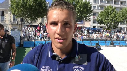 Masters de Pétanque - Romans-sur-Isère : Réaction de Tyson Molinas