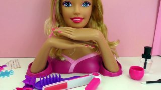 barbie peluqueria en español - peinados para barbie youtube video