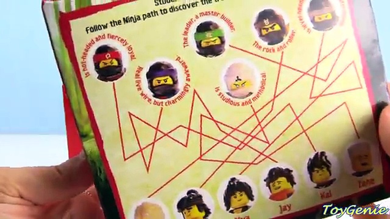 new The Lego Ninjago Movie McDonalds Happy Meal Toys Full Set
