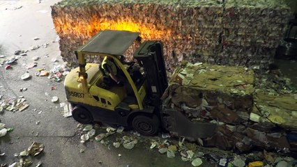 China's trash import ban upturns global recycling industry