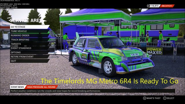 DiRT 4 Llandefalle Vally International Group B Trophy Powys Wales Ev2 St3