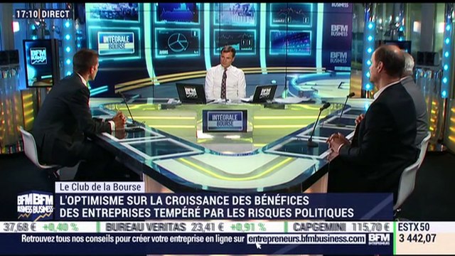 Le Club de la Bourse: Julien Nebenzahl, Thomas Vlieghe, Vincent Juvyns et Andrea Tueni - 12/07
