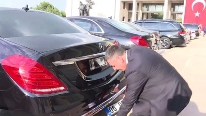 TBMM Başkanı Yıldırım'ın makam aracının plakası değişti - TBMM