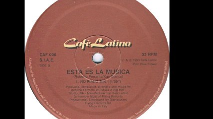 Cafe Latino - Esta Es La Música (No Piano Mix) (B)