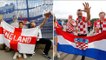 Fans Eagerly Wait For Croatia vs England