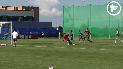 Le piqué et les mines de Kimpembe à l'entraînement