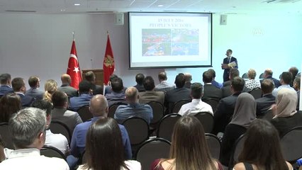 Karadağ'da "15 Temmuz" Anma Programı - Podgorica