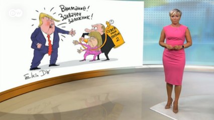 Как Трамп записал Германию в заложницы Кремля, или Шоу президента США в НАТО - DW Новости (12.07.2018)