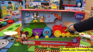 Mickey Mouse Clubhouse Toy: Wobble Bobble Choo Choo Train + Bump & Go Toys, etc.