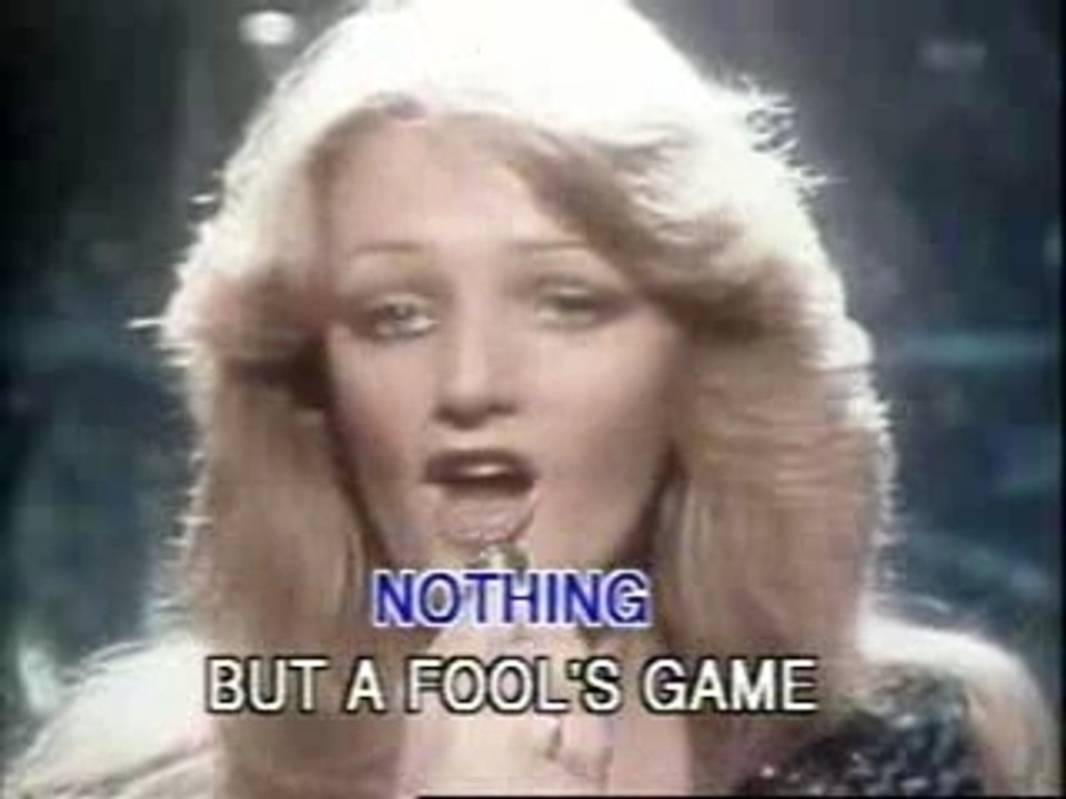 Bonnie Tyler - It's a heartache (Karaoke)