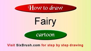 c 2294 how to draw cartoon fairy step by step for kids