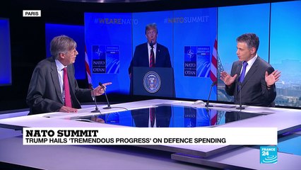 Trump at NATO summit : "This is not a good time to be an ally of the US in Europe."