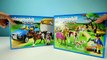 Playmobil Horse Trailer and Paddock Stable Barn Playset - Fun Animal Toys Video For Kids