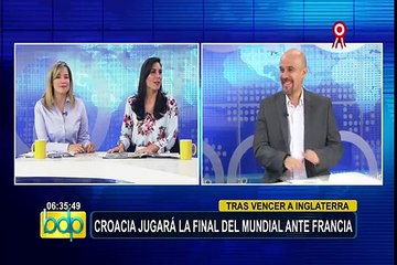 Mundial Rusia 2018: Croacia jugará la primera final de su historia