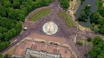 RAF marks centenary with spectacular flying display