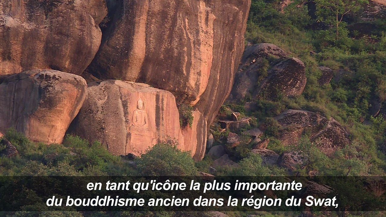 Pakistan: face aux talibans, la force tranquille d'un Bouddha