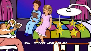 Twinkle Twinkle Little Star | Nursery Rhymes with lyrics by MyVoxSongs